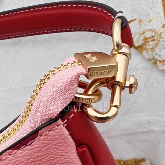 ππCoach Teri shoulder bag Pink Cherry - Picture 4 of 12
